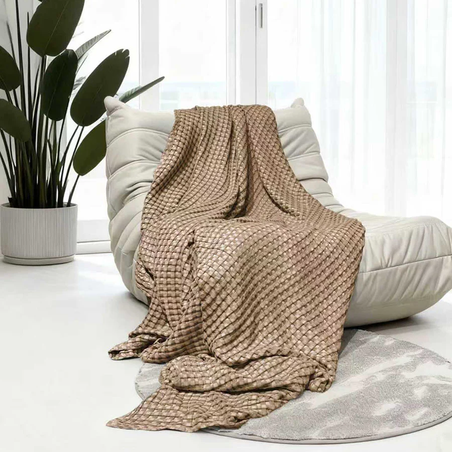 Cotton Bamboo Waffle Blanket - Image 19