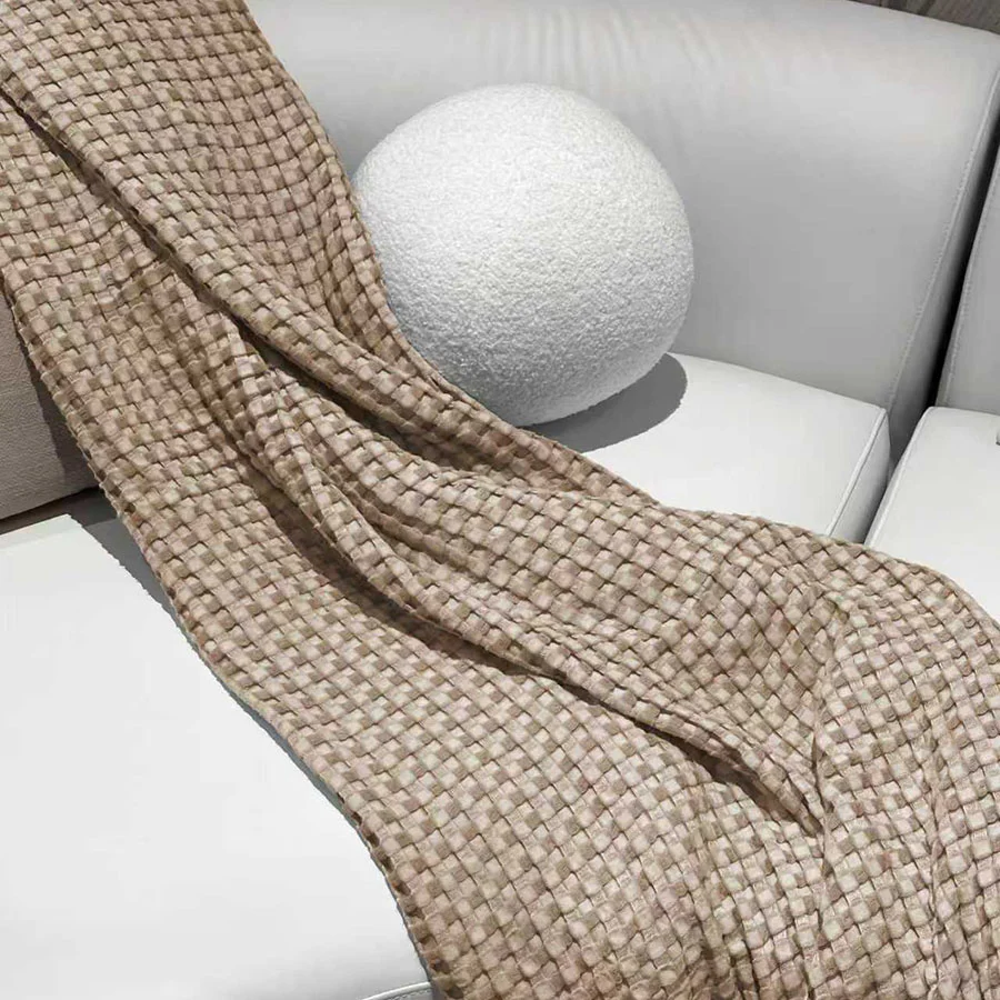 Cotton Bamboo Waffle Blanket - Image 21