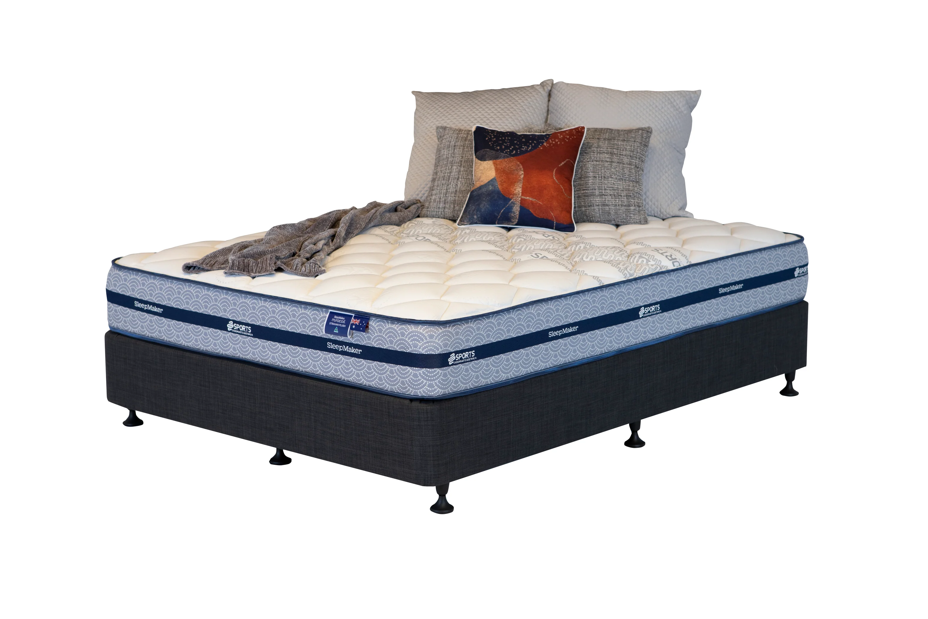 SleepMaker Miracoil Strahan Plush Mattress - Image 5